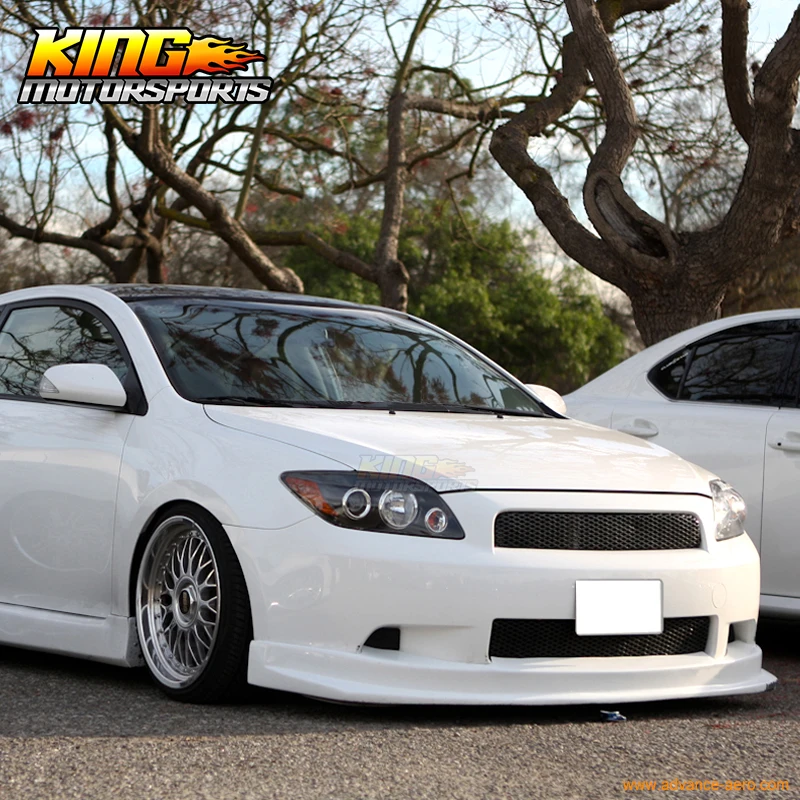 Подходит для 04-10 SCION TC передний бампер спойлер тела комплект PU стиль поли уретан