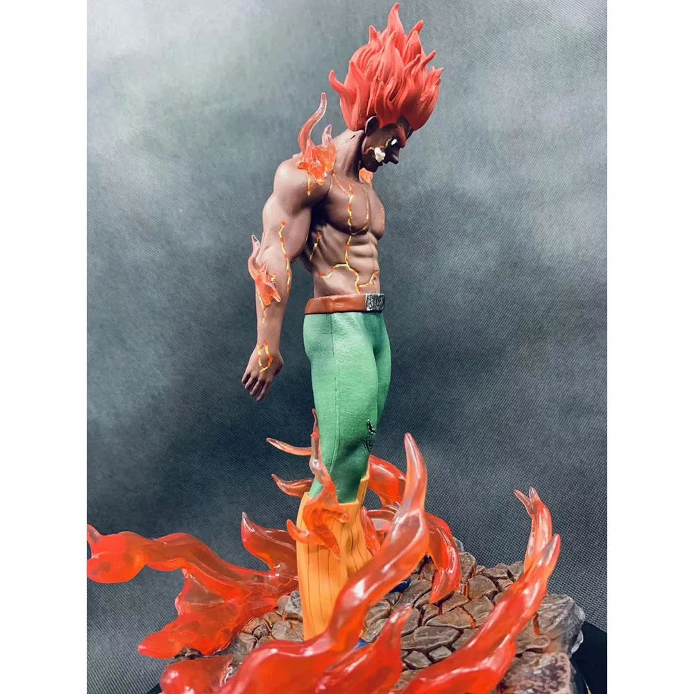 30 см аниме Наруто Shippuden фигурка GK Might Guy Konoha No Kedakaki Aoi Moju коллекционные игрушки