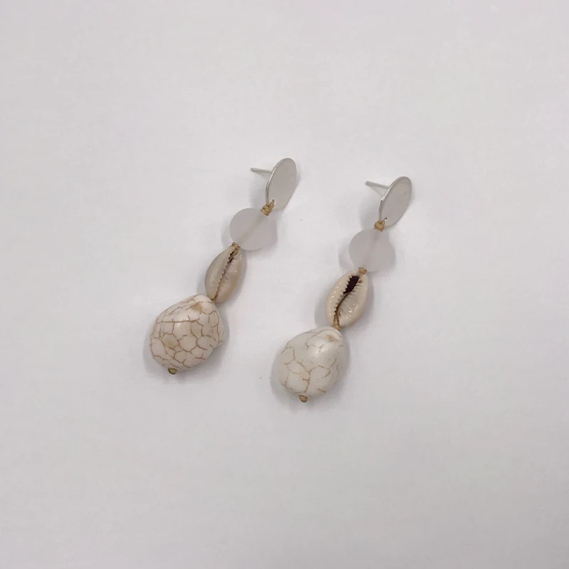 Серьги-подвески в готическом стиле женские винтажные длинные сережки бохо с