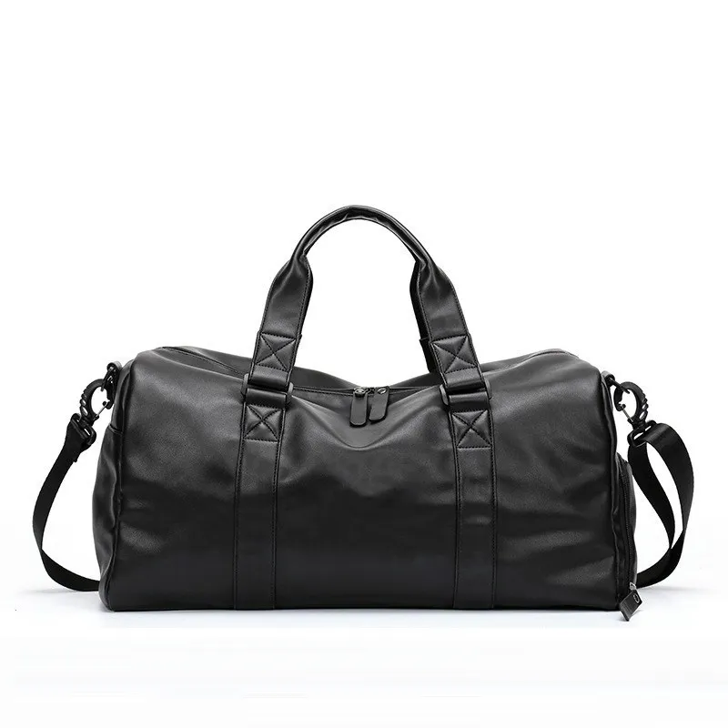 Large Capacity Travel Bag 2020 New Multifunction Vintage Men Messenger Bag Designer Shoulder Bag PU Waterproof Handbags