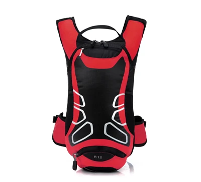 bicycle Backpack 12L велосипед велосипедные сумки велосипедный рюкзак тканевый резервуар для воды Сверхлегкий на открытом воздухе Спорт езда MTB Тактический походный военный рюкзак - Цвет: bicycle Backpack