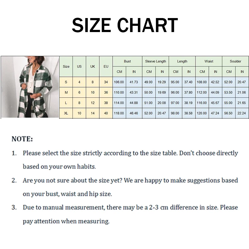 

Vintage Women's Winter Plaid Woolen Long Coat Fashion Ladies Thin Coat New Arrival Hit Color Female Elegant Long Sleeve Jacket