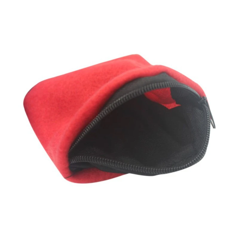 Флисовый кошелек на молнии для запястья Домашний Органайзер MP3 ключей карт чехол