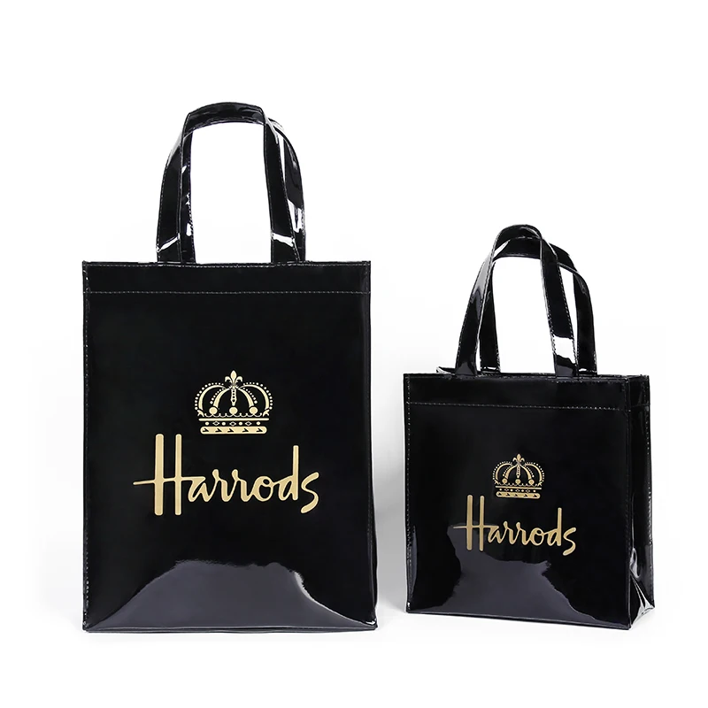 

British PVC Shopping bag waterproof large capacity environmentally friendly shopping bag single-shoulder bag handbag lady's bag