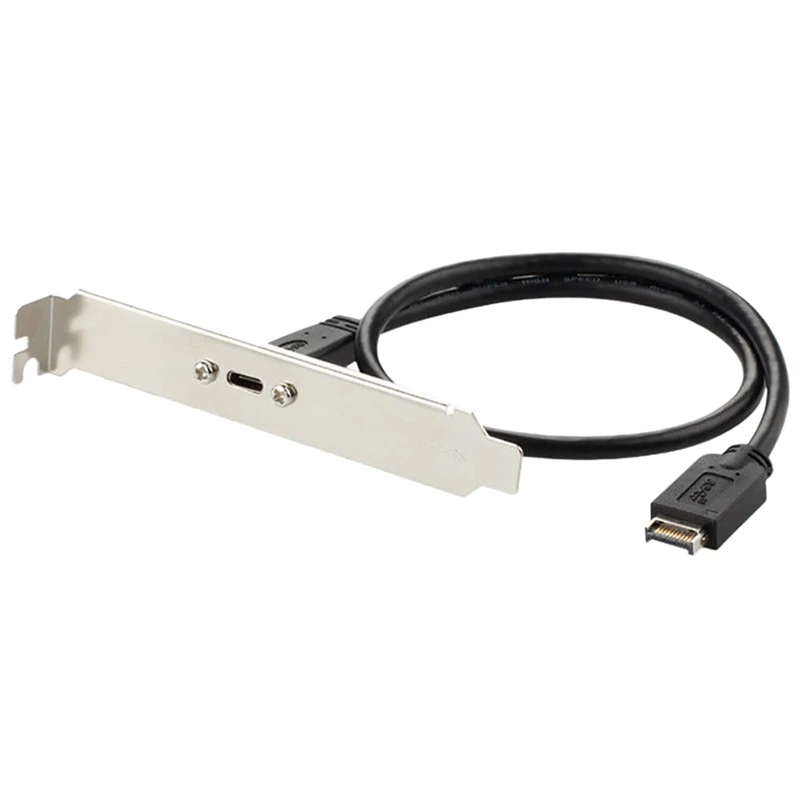 ABGN Hot-USB 3 1 type E PCI-E для USB C Female Gen 2 удлинитель кронштейн профиля | Электроника