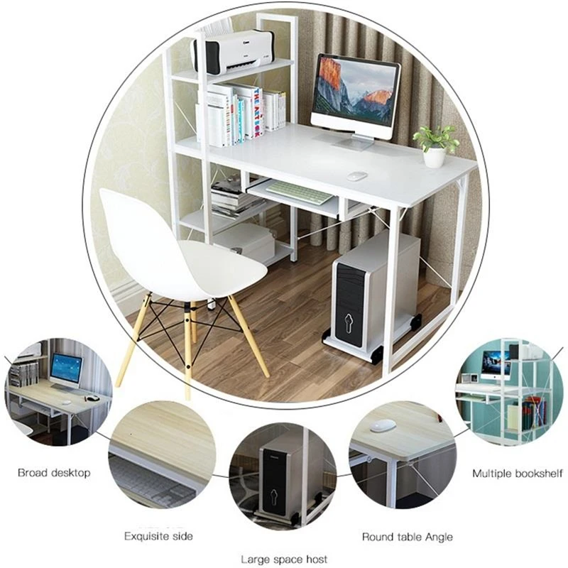 Tisch Tavolo Biurko Mueble Para ноутбук офисная кровать лоток Escritorio Lap подставка для ноутбука прикроватный столик Меса компьютерный стол для учебы