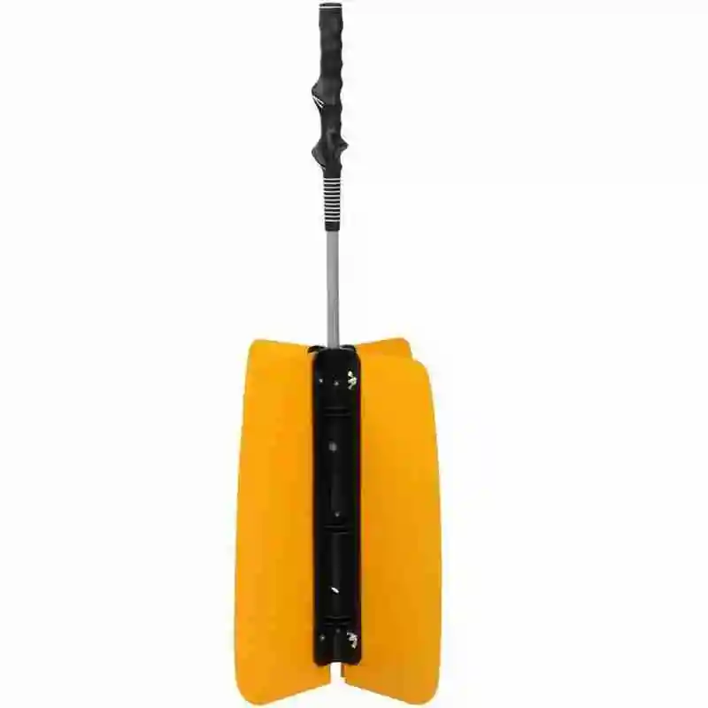 

Golf trainer Rubber and Steel Golf Warm-up Swing Stick Power Fan Practice Pinwheels Wind Resistance Trainer