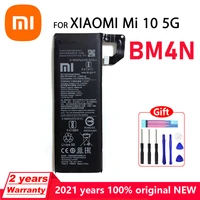 xiaomi original new 4780mah bm4n for xiaomi mi 10 5g mi10 mobile phone high quality batteries with free tools