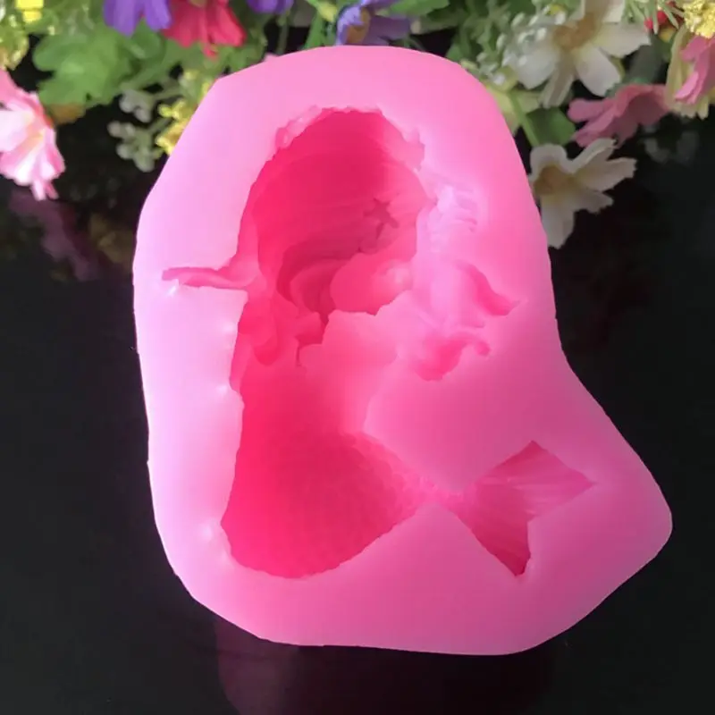 

3D Sleeping Cute Baby Silicone Mold Fondant Mould chocolate molds for Decorating Cakes, chocolate