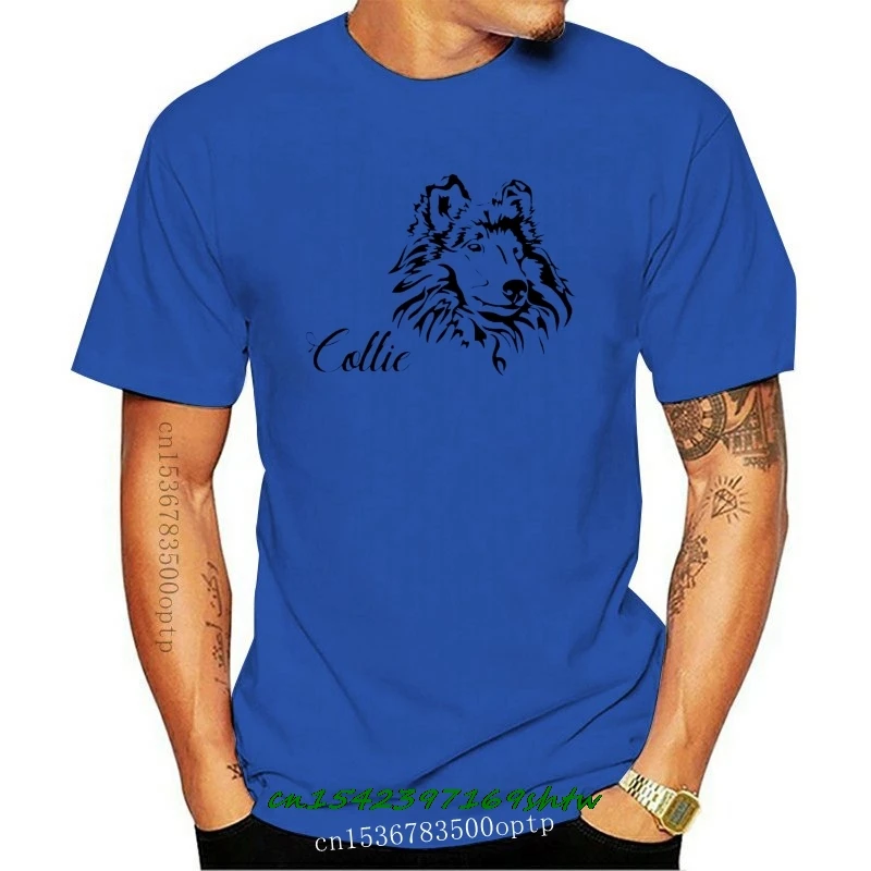 

Cotton T-Shirt Fashion T Shirt TWILPORT T-Shirt COLLIE Portrait Rough Collie Hund Hunde WILSIGNS Siviwonder Tee Shirt
