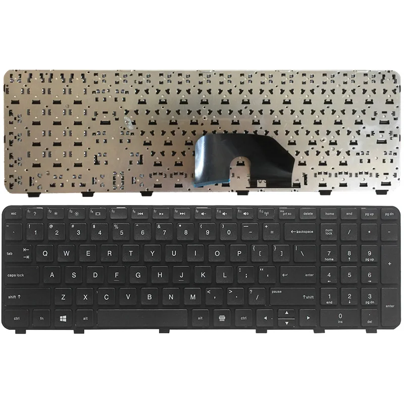 Черная клавиатура для ноутбука с американской версией HP Pavilion DV6 DV6T 6000 6100 6200 английском 665937 251|Клавиатуры
