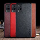 Чехол для Vivo V21 принципиально Роскошные Винтаж кожаный чехол-Обложка Твердый чехол из ТПУ для vivo v21 чехол coque