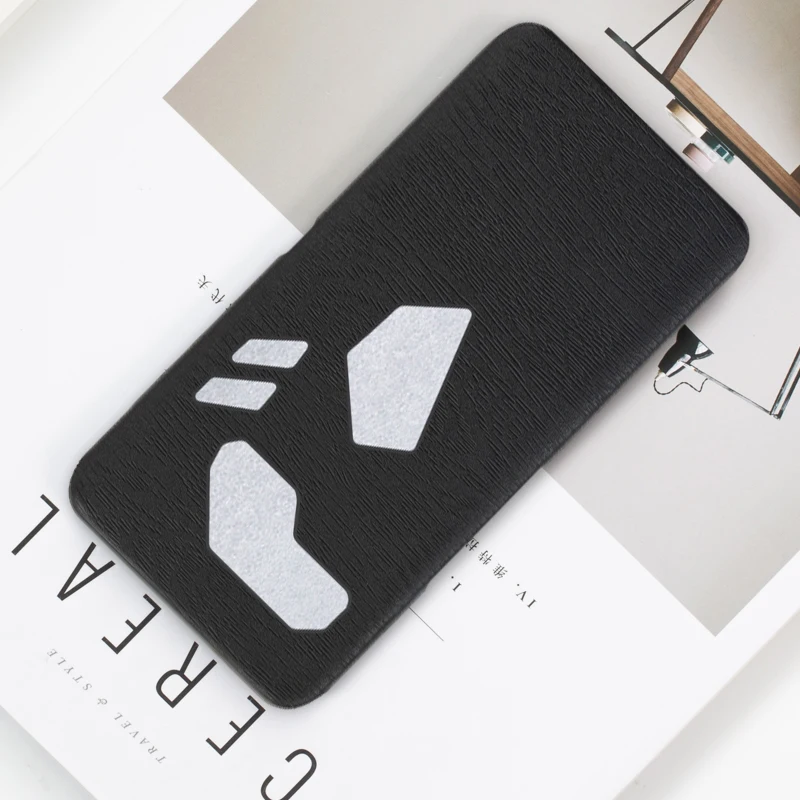 Чехол для телефона из искусственной кожи с деревянным лицевым покрытием Asus ROG