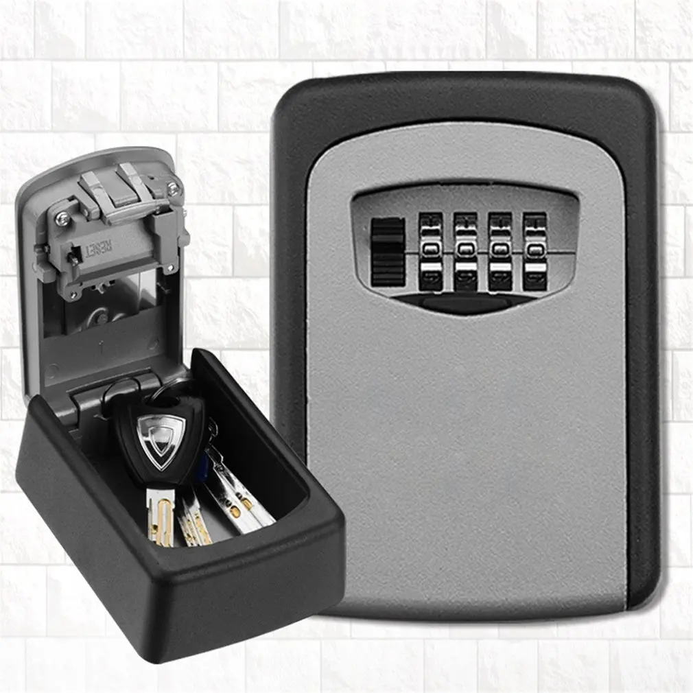 

Password Key Box Large Size Decoration Key Code Box Key Storage Lock Box Wall Mounted Password Box Outdoor Key Safe Lock Box