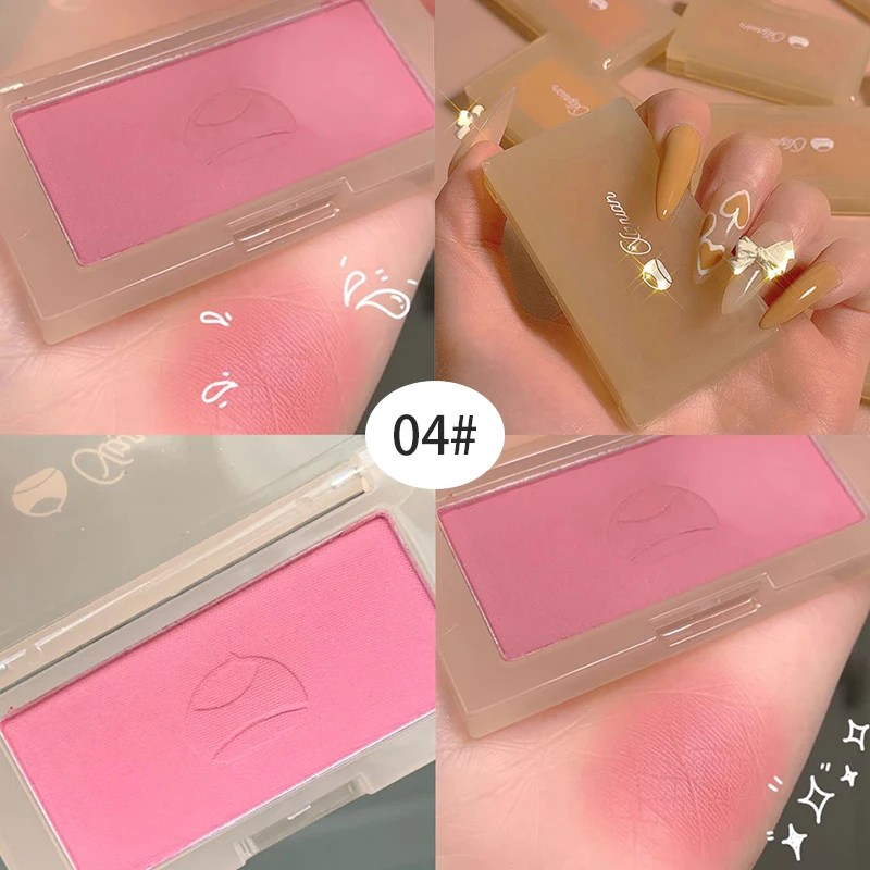 Новая палитра румян для макияжа красные румяна и стойкие натуральные Румяна с