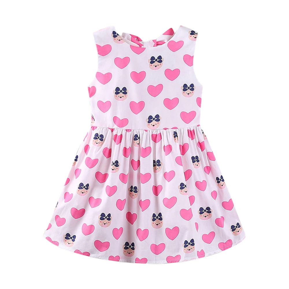 Платье-жилет детское с открытой спиной и поясом без рукавов | Детская одежда