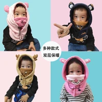 toddler hats scarf mask 3 in 1 warm cute adjustable winter hat stuff for baby outdoor