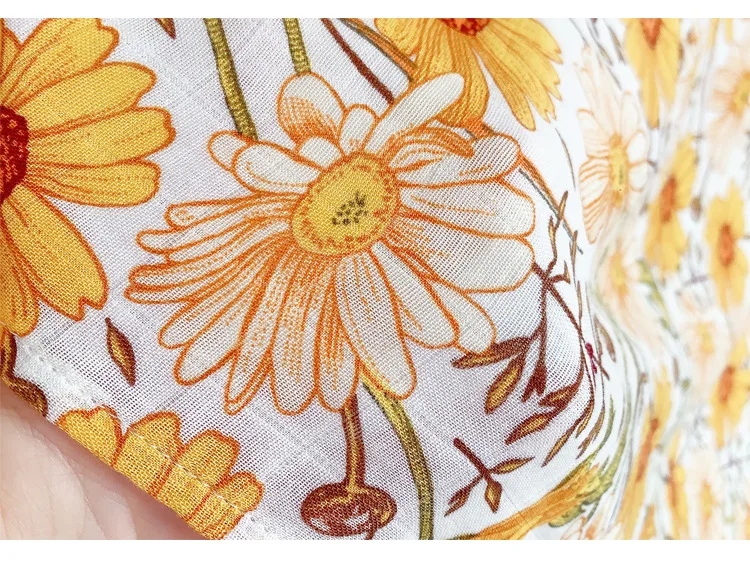 Гербера муслин бамбук хлопок двойной слой 60x60 см детские нагрудники банданы |