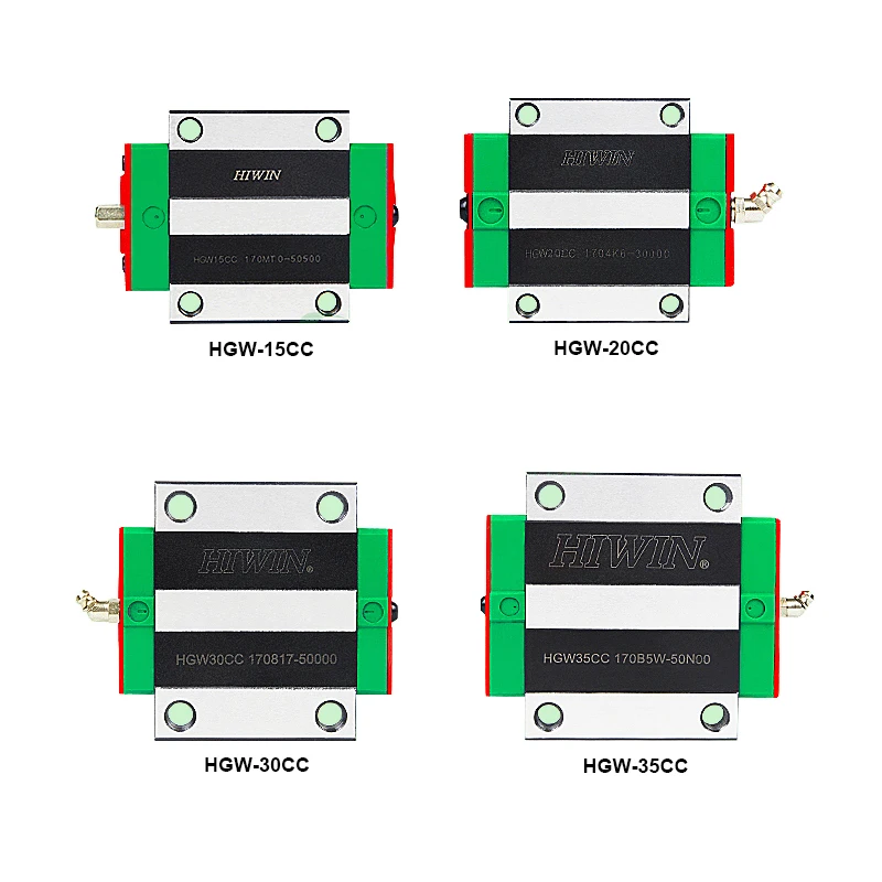 1 шт. HIWIN HGW15CC HGW20CC HGW25CC 100% Оригинал Hiwin линейные блоки направляющие ЧПУ