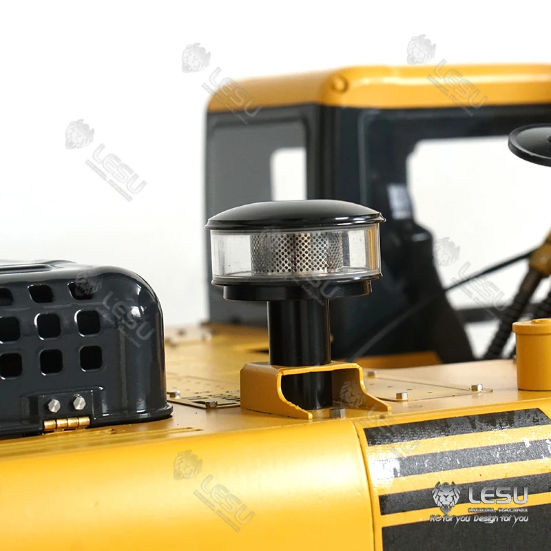 LESU 1/14 Zenoah Koma PC360 гидравлический экскаватор полностью металлический грузовик гусеницы звездочки ESC
