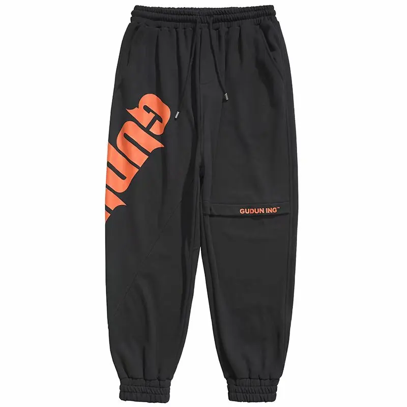 

Harem Sweatpants Streetwear Basketball Pants Loose Soft Tether Trousers Print Sport Casual Hip Hop Dance Men Couple Wear Letter