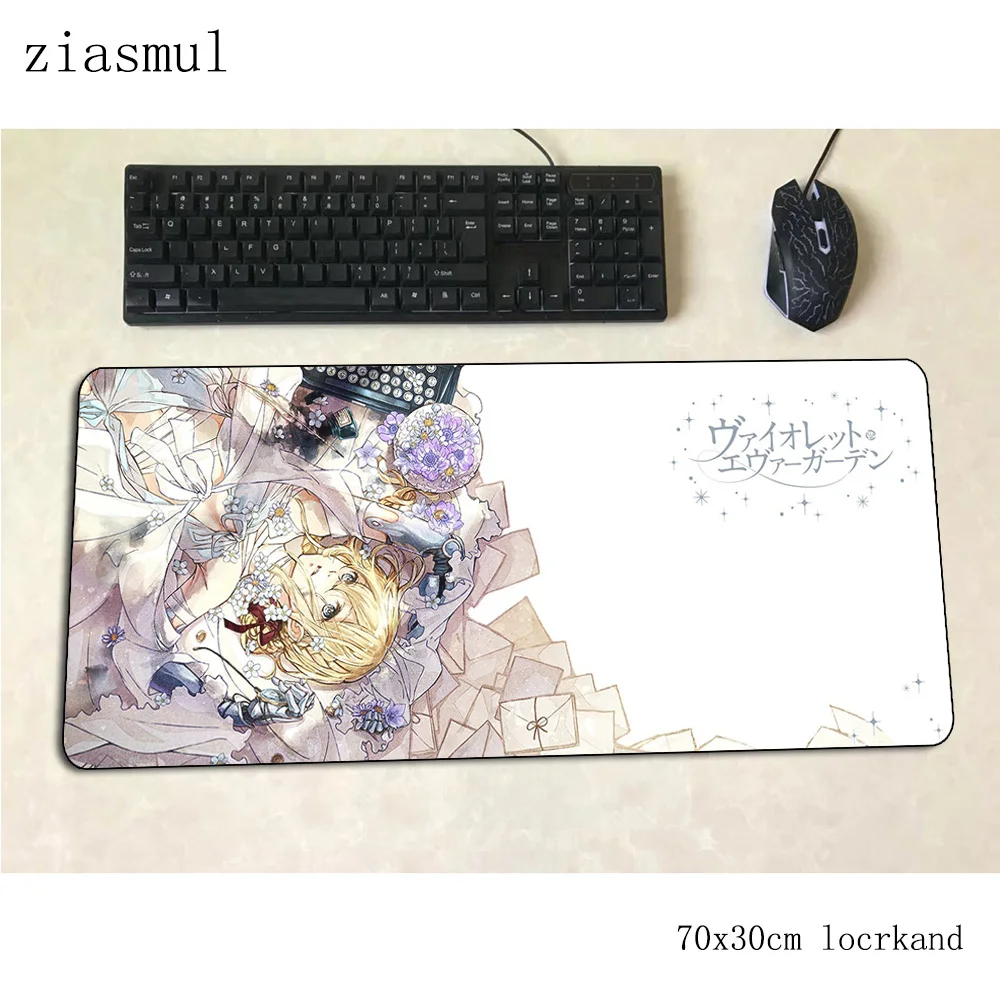 Фиолетовый Коврик для мыши evergarden 70x30 см игровой коврик компьютерные игровые
