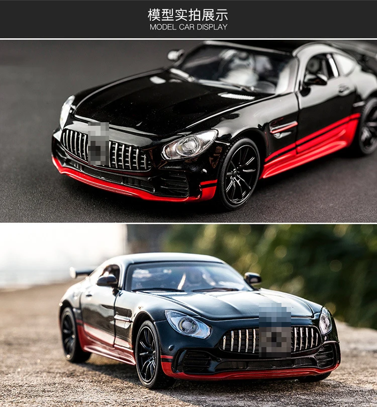 Масштаб 1:32 AMG Сплав Вытяните назад литая под давлением металлическая модель автомобиля мини авто со звуком светильник игрушки для детей горячие подарки на Рождество колеса
