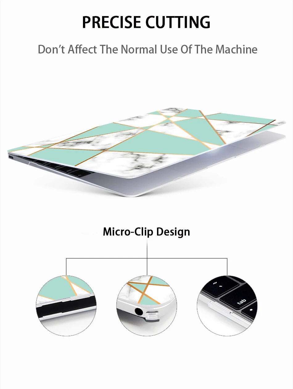 MTT жесткий чехол с мрамором для Macbook Air 11 13 Pro retina 13 15 дюймов с сенсорной панелью для ноутбука a2159 a1706 a1534 a1466 Funda