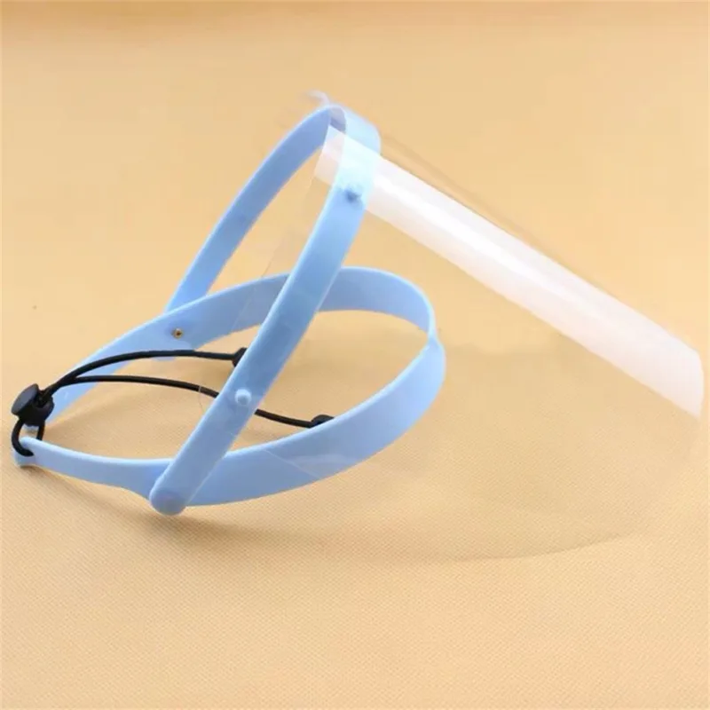 2020 Newest Hot Safty Face Shield Clear Flip-Up Visor 1 frame + 10 visors Industry Dental Medical Work Guard Anti-fog |