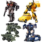 Экшн-фигурка BMB AOYI H6001 MEGA Galvatron, модель из АБС-пластика 18 см, экшн-фигурка из фильма большая пчела, машина-робот, командир OP, игрушки для детей Gfit