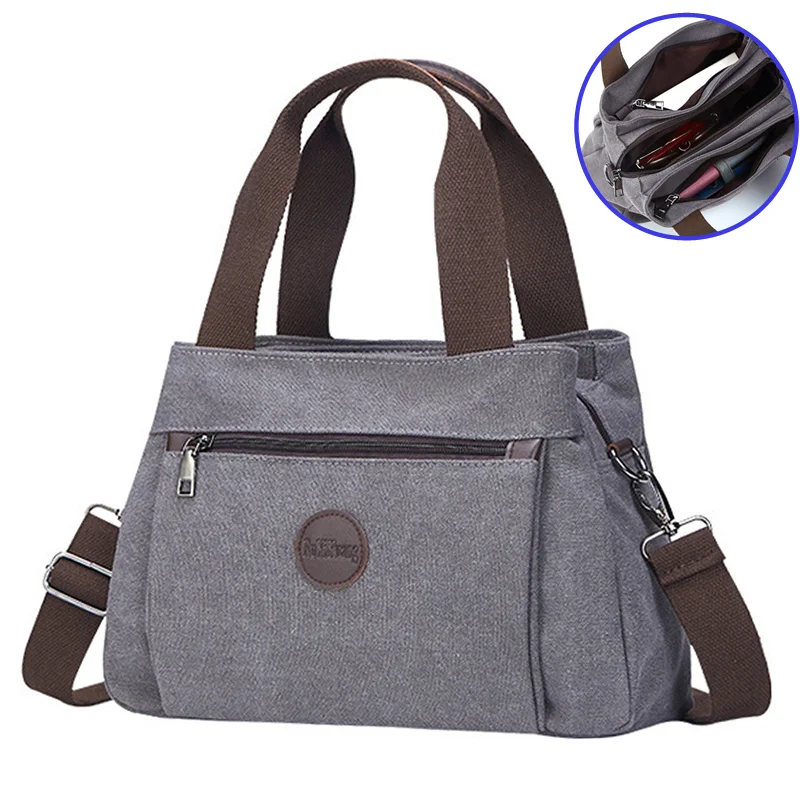 

Women Bag Handbags Crossbody Canvas Bag For Woman 2021 Big Bag Canvas Shoulder Tote Female Handbags Lady Designer Messenger Bags