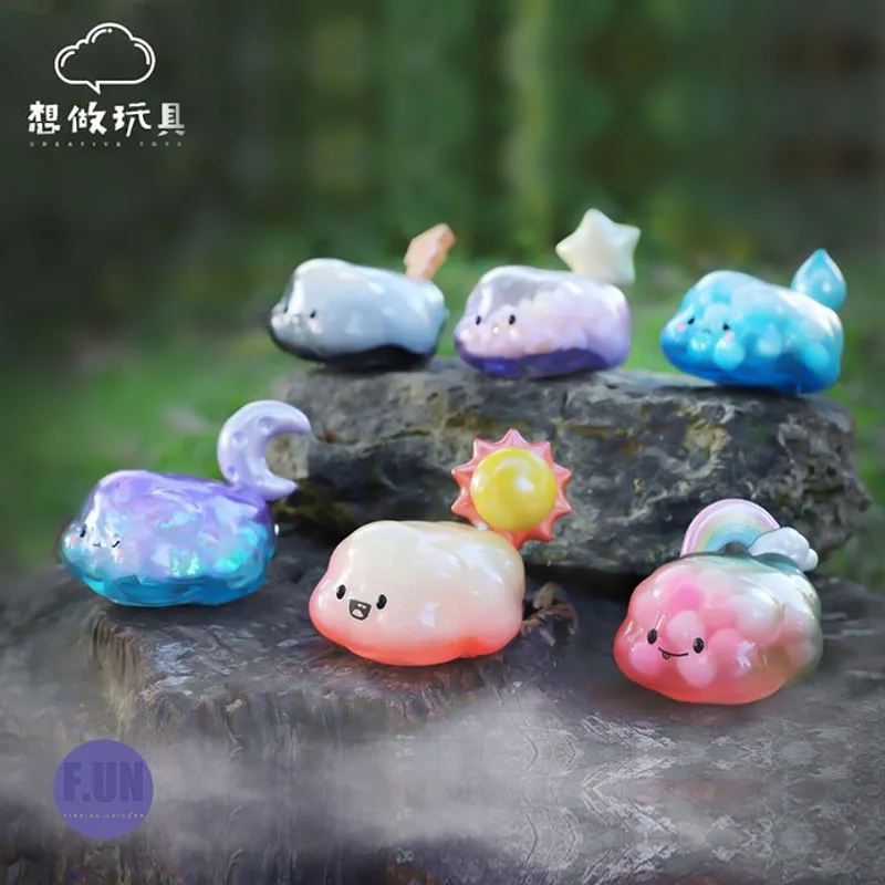 Подлинная YUME облачная детская глухая коробка яйцо ручная работа tide toy play doll милая