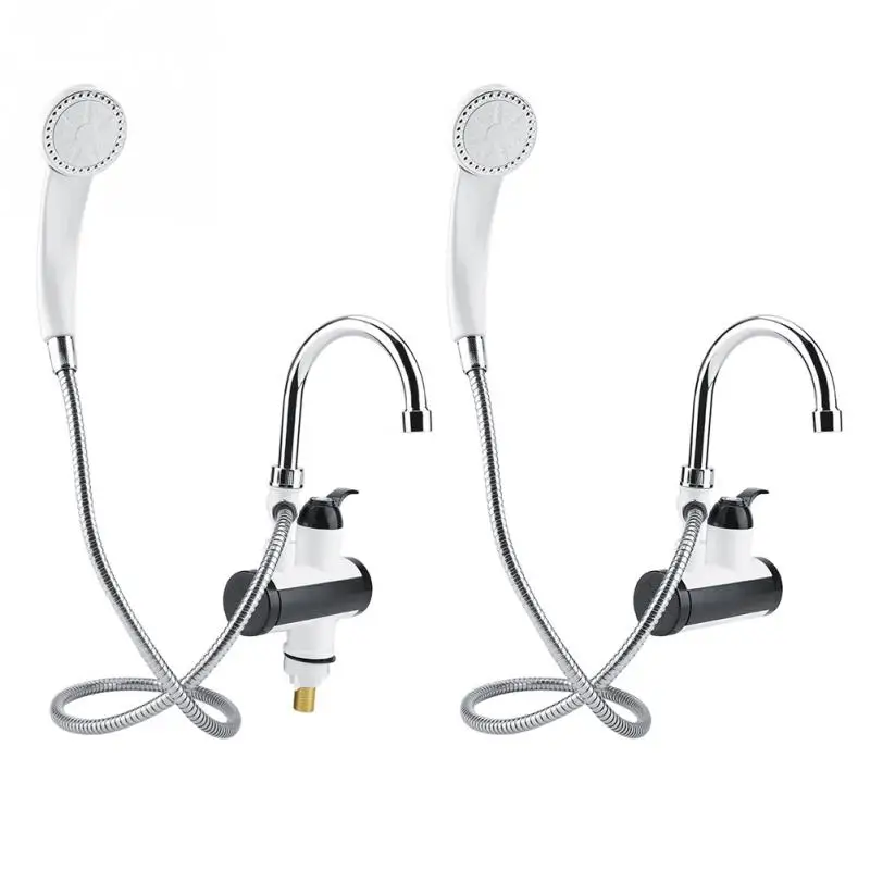 Бытовой безрезервуарный водонагреватель с дисплеем мгновенный Электрический