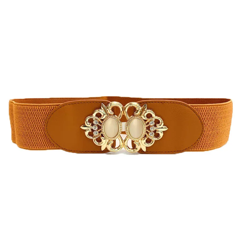 

Women Punk Chain Belt Adjustable Black Double/Single Eyelet Grommet Metal Buckle Leather Waistband For Jeans Slimming Body Belts