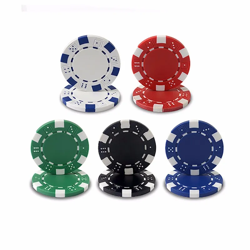 Классические чипы для покера 10 шт./лот круглые без значения 11 5 г железная/АБС