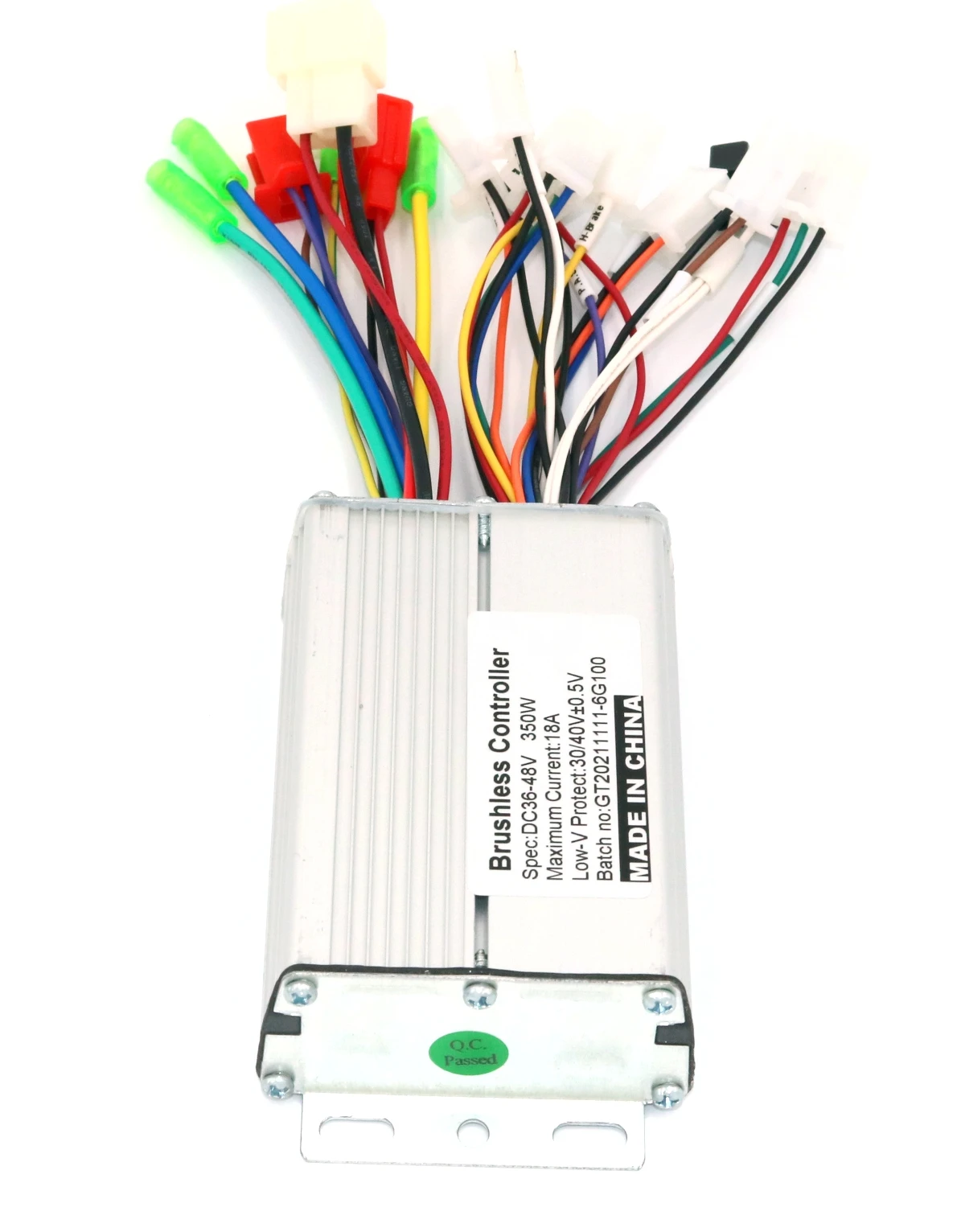 

GREENTIME Sensor/Sensorless Dual Mode 48V 350W BLDC Motor Controller E-bike Brushless Speed Driver