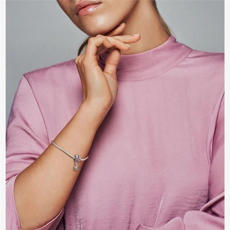 

New Arrival 925 Sterling Silver Up House & Balloons Charm Beads Fit Original Pandora Bracelet DIY Jewelry