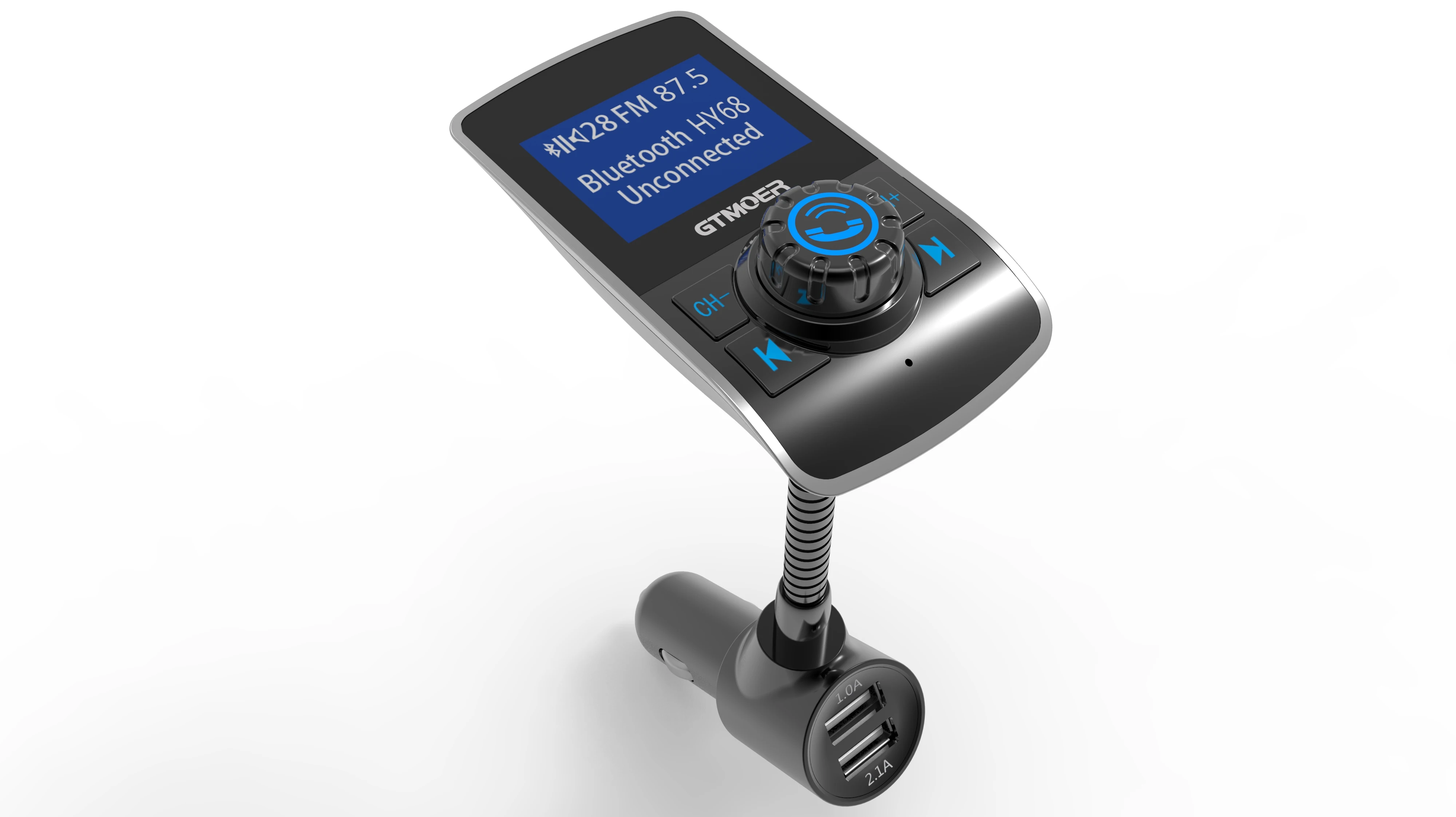 KORSEED 2021 Автомобильный MP3 музыкальный плеер Bluetooth 5 0 приемник fm передатчик двойной