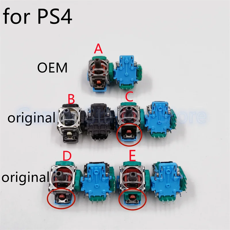 Запасная часть для контроллера Play Station 4 PS4 [2 шт./лот] 3-контактный 3D джойстик