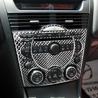 car interior decoration moulding carbon fiber cd console panel air conditioning panel stickers accessories fit for mazda rx8
