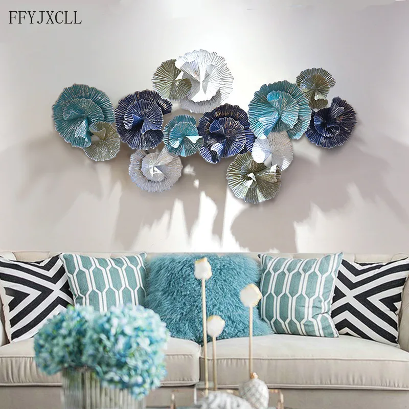 

Creative 3D Wrought Iron Wall Decoration Home Living Room Pendant Porch Hanging Decoration Home Decoration