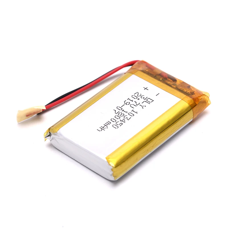 Новый 1 шт. 3 7 V 1800mAh Li-Po аккумуляторная батарея 103450 для DVD GPS PDA наушники |