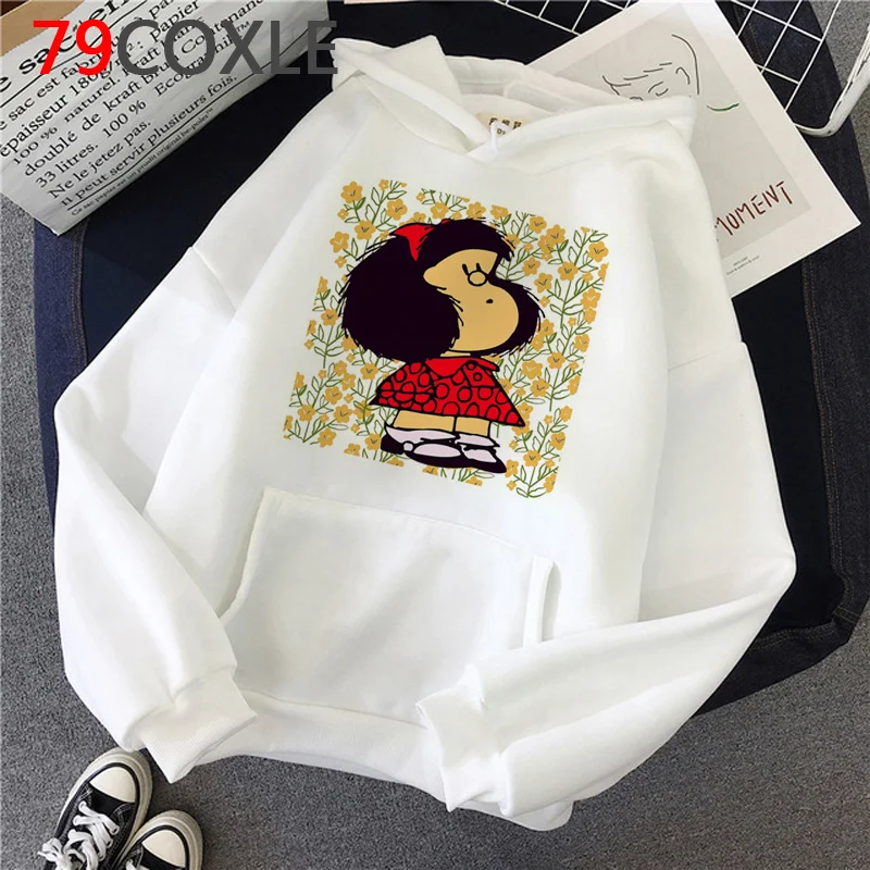 

Mafalda hoodies women grunge printed hip hop harajuku women hoddies hip hop