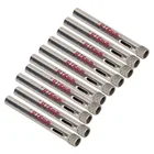 Сверла с алмазным покрытием, 10 шт., 6 мм, для керамической плитки, стеклянных отверстий, серебряные пилы RERI889