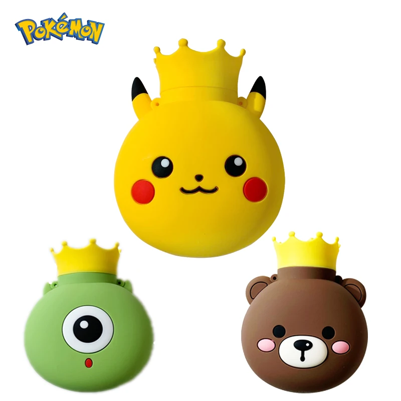 Garrafa de Água Bolsa de Barriga Quente dos Desenhos Mini à Prova de Explosão Pokemon Kawaii Quente Animados Cheio Portátil Inverno Bonito Mão Mais Meninas Presentes