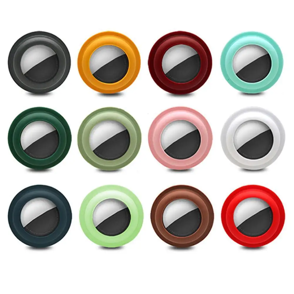 

Aviation Tag Tracker Bluetooth Tracker Shockproof Protective Cover Applicable Airtags Protective Cover Silicone Material