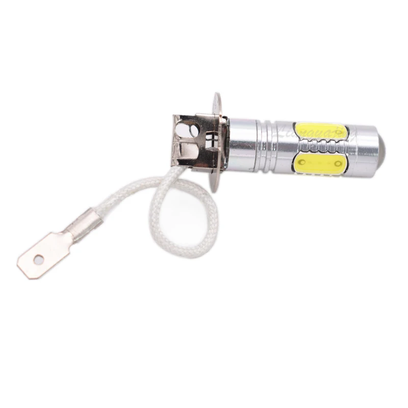 2 шт. H3 светодиодный ные Автомобильные противотуманные фары 7 5 Вт лампы дневные