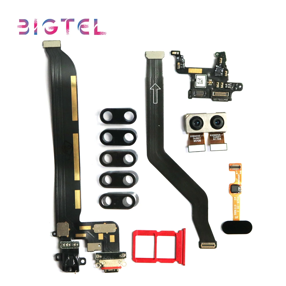 

10 Pcs/Lot, Rear Back Camera Glass Lens Cover For Oneplus 5 with Adhesive Sticker Replacement Spare Parts