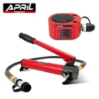 Сверхтонкий гидравлический цилиндр , гидравлический подъемный домкрат, рабочий ход 14 мм, выход 30 тонн