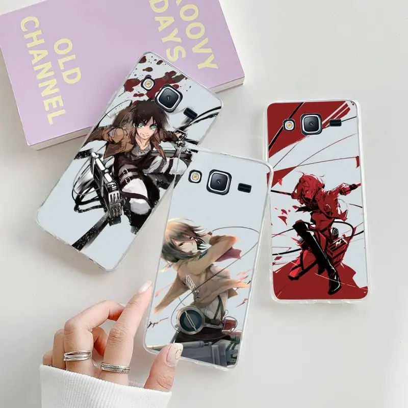 

Anime Japanese attack on Titan Phone Case Transparent For Samsung Galaxy S Note 8 9 11 20 10 Pro E LITE P Plus A81